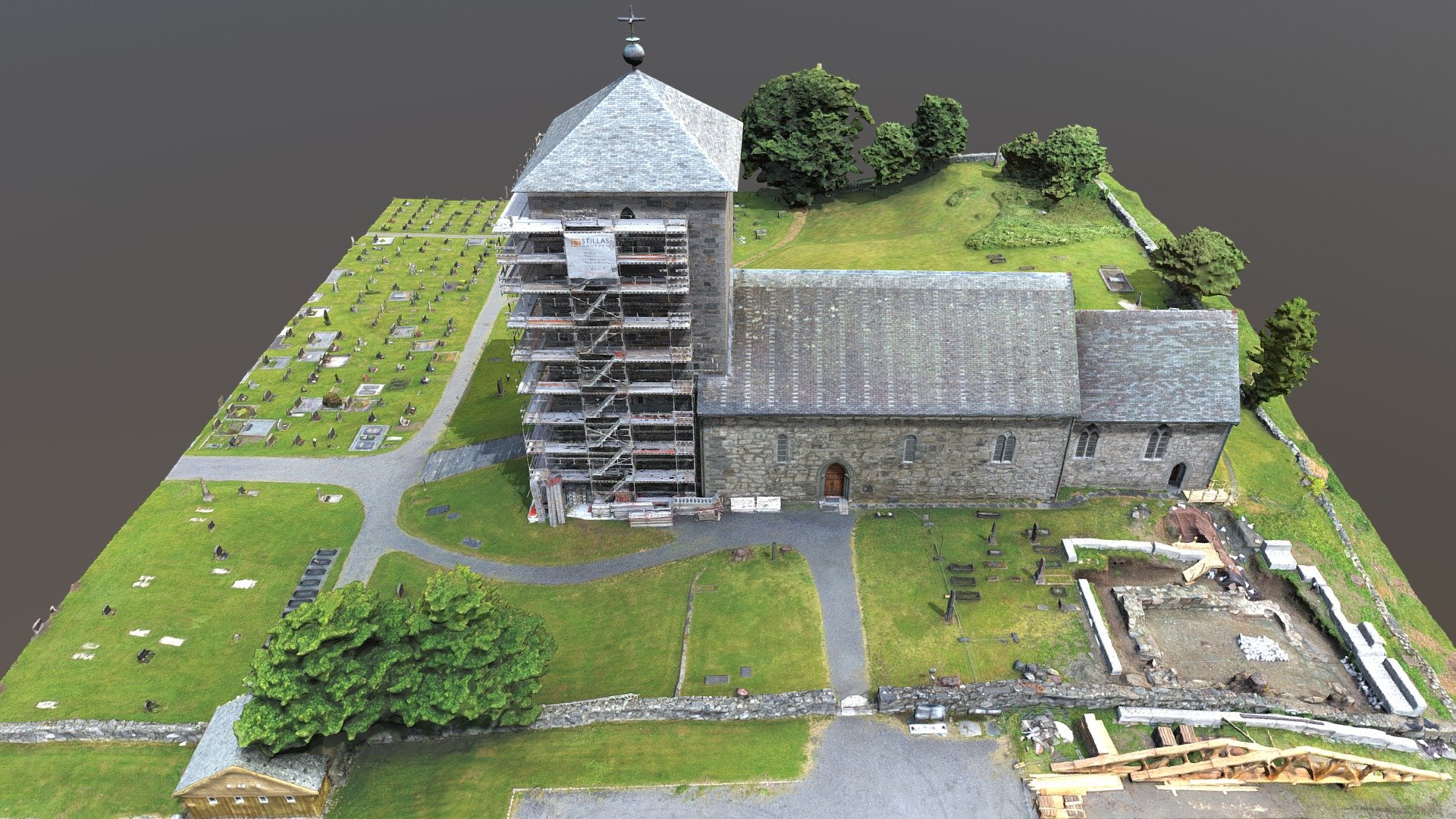 180624 - St. Olavs Church, Avaldsnes