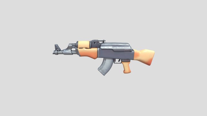 AK Vibrant Render 3D Model