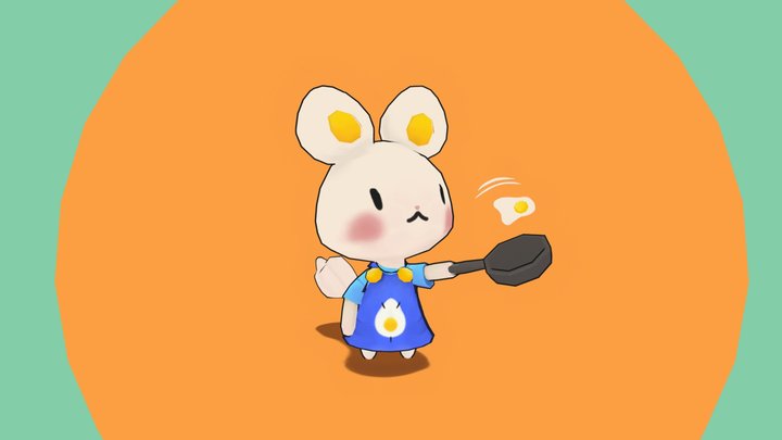 Egg 3D Model
