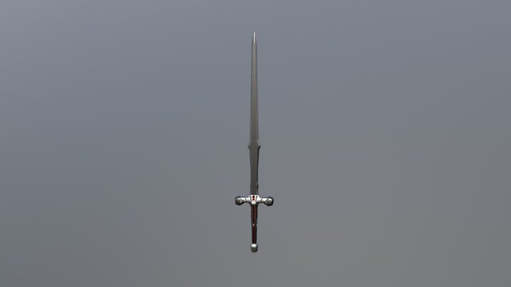 Sword Obj 3D Model