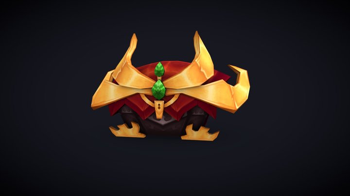 Csikos Petra GameArtF Warchest model 3D Model