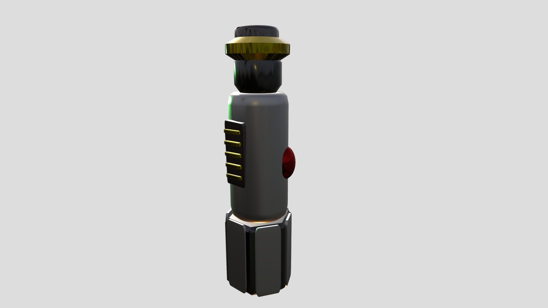 Lightsaber Handle 1 Download Free 3D model by PurplePerson