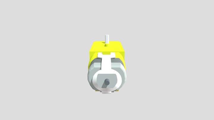 Motor DC / DC Motor 3D Model