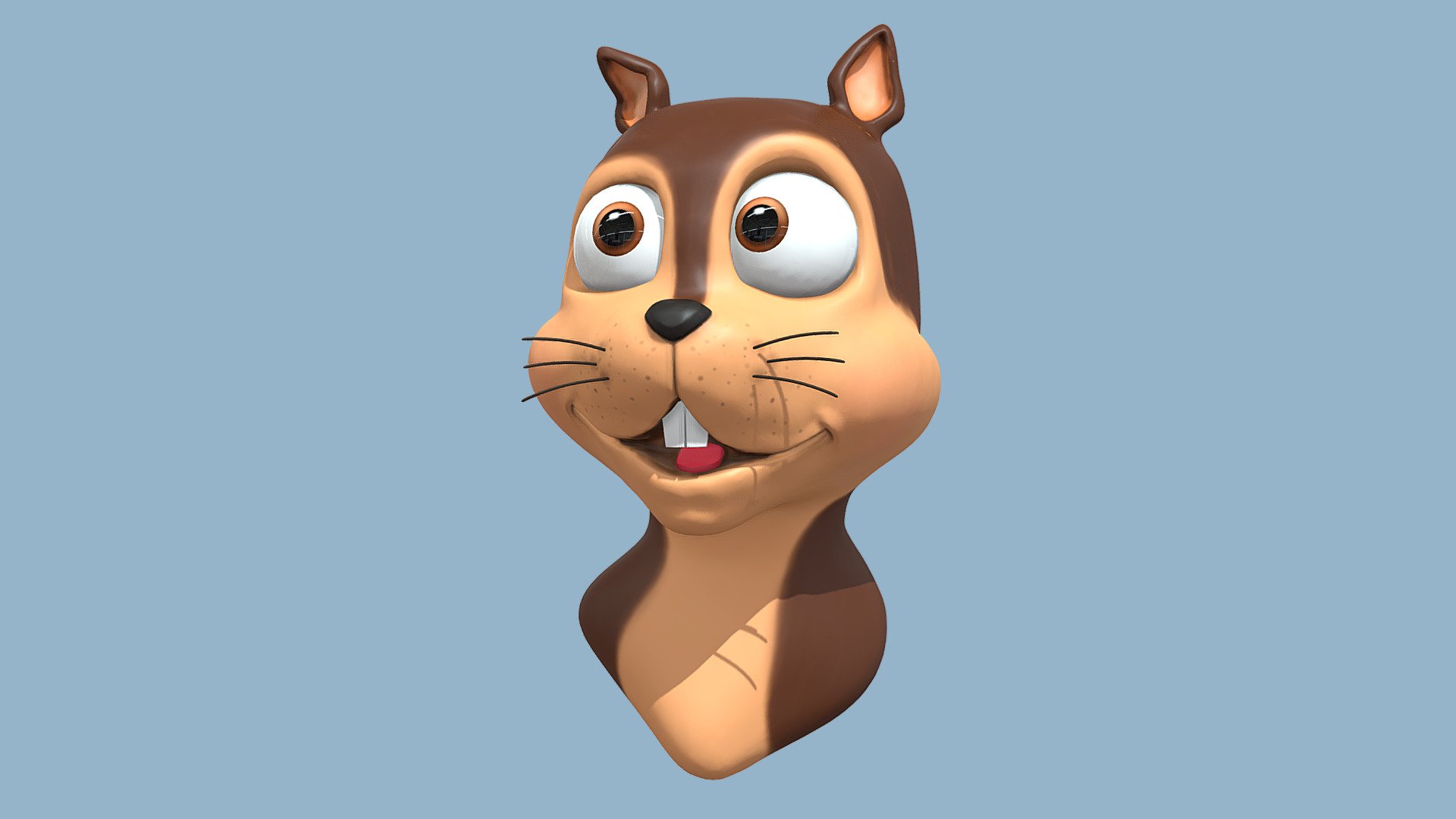 ArtStation - Stylized Chipmunk Character Sculpt