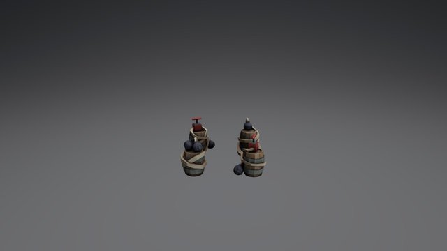 Miner TNT 3D Model