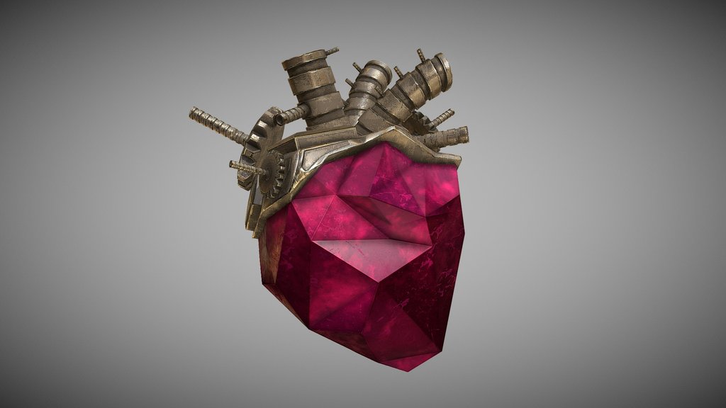 Crystal Golem Heart