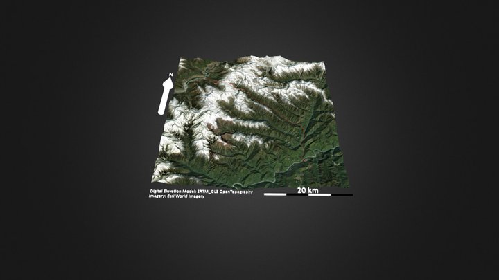 墨脱 – Modello 3D gratuito STL
