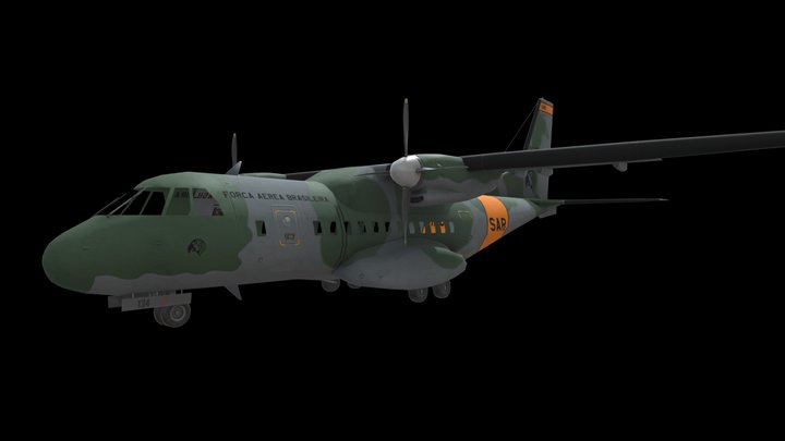 SC-105 Força Aérea Brasileira 3D Model