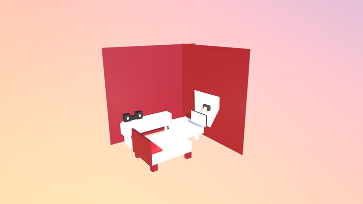 whole room 3D Model