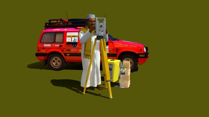 Djebel Team Survey 30P100 – Modelo 3D gratuito STL