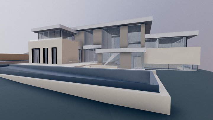 Haus Tranga Ausführung 3D Model