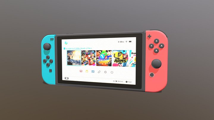 NINTENDO SWITCH 3D Model