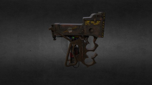 Shock gun 3D Model