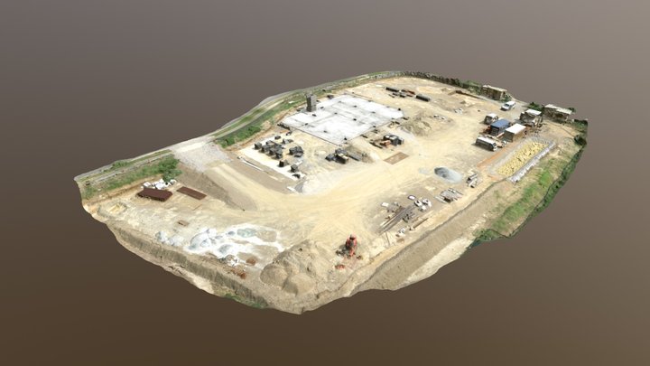 Construction Site 3D Model