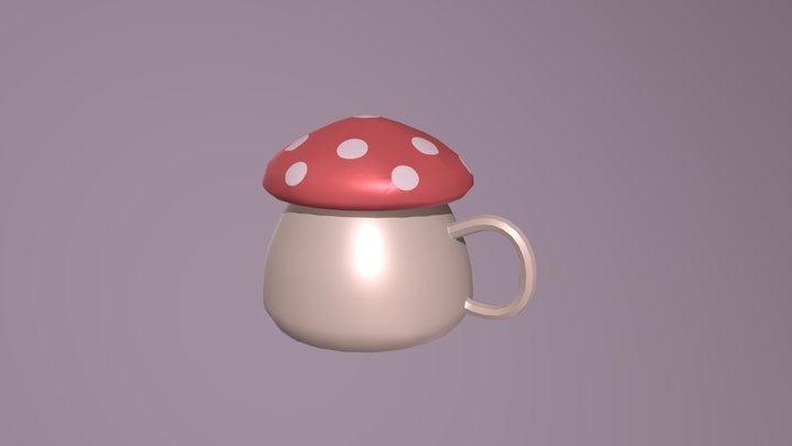 Mushroom_mug_extra_credit_RW 3D Model