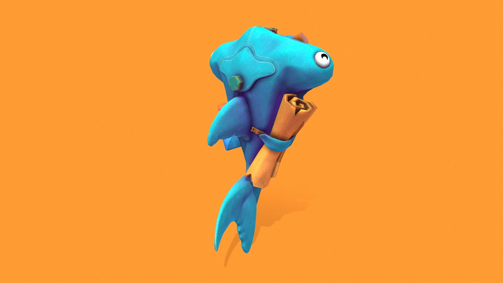 Hammer Head Backpack 3D model by Alex (FireFerret) [53d61a8] Sketchfab