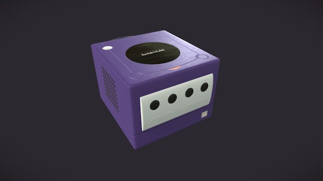 Gamecube 3D Model
