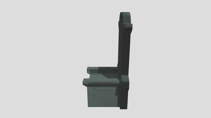 Throne (Candidate number 2019) 3D Model