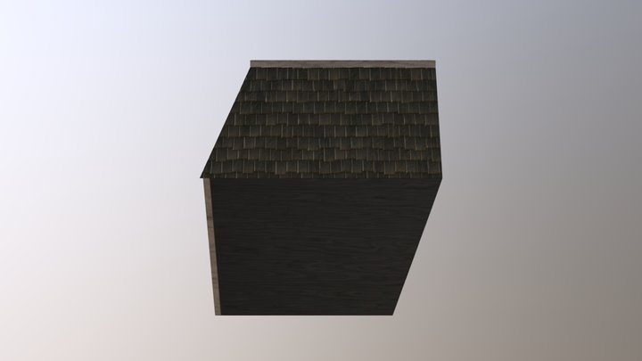 Roof Window Diagon Alley Shop GART160 3D Model