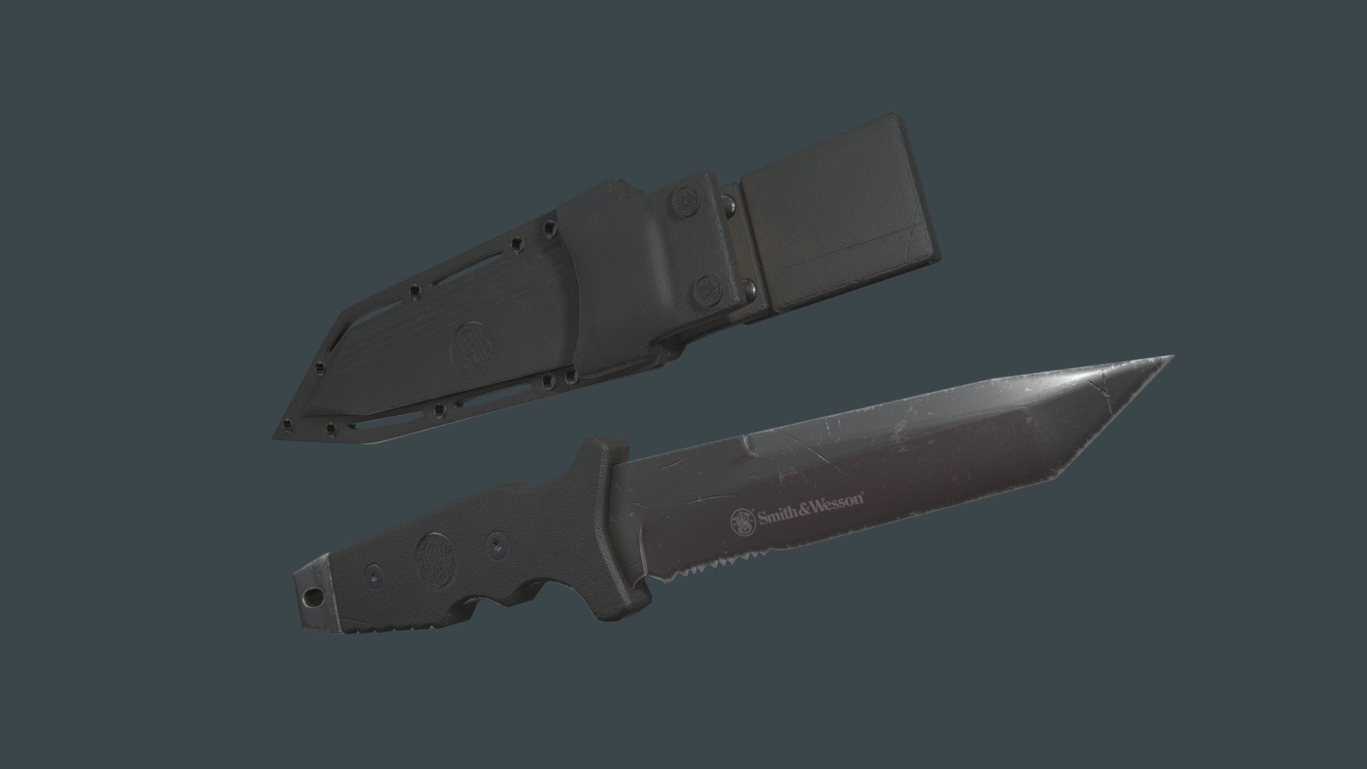 Smith & Wesson s&w sw7s - 3D model by CarlosJBonilla [53d6c93] - Sketchfab