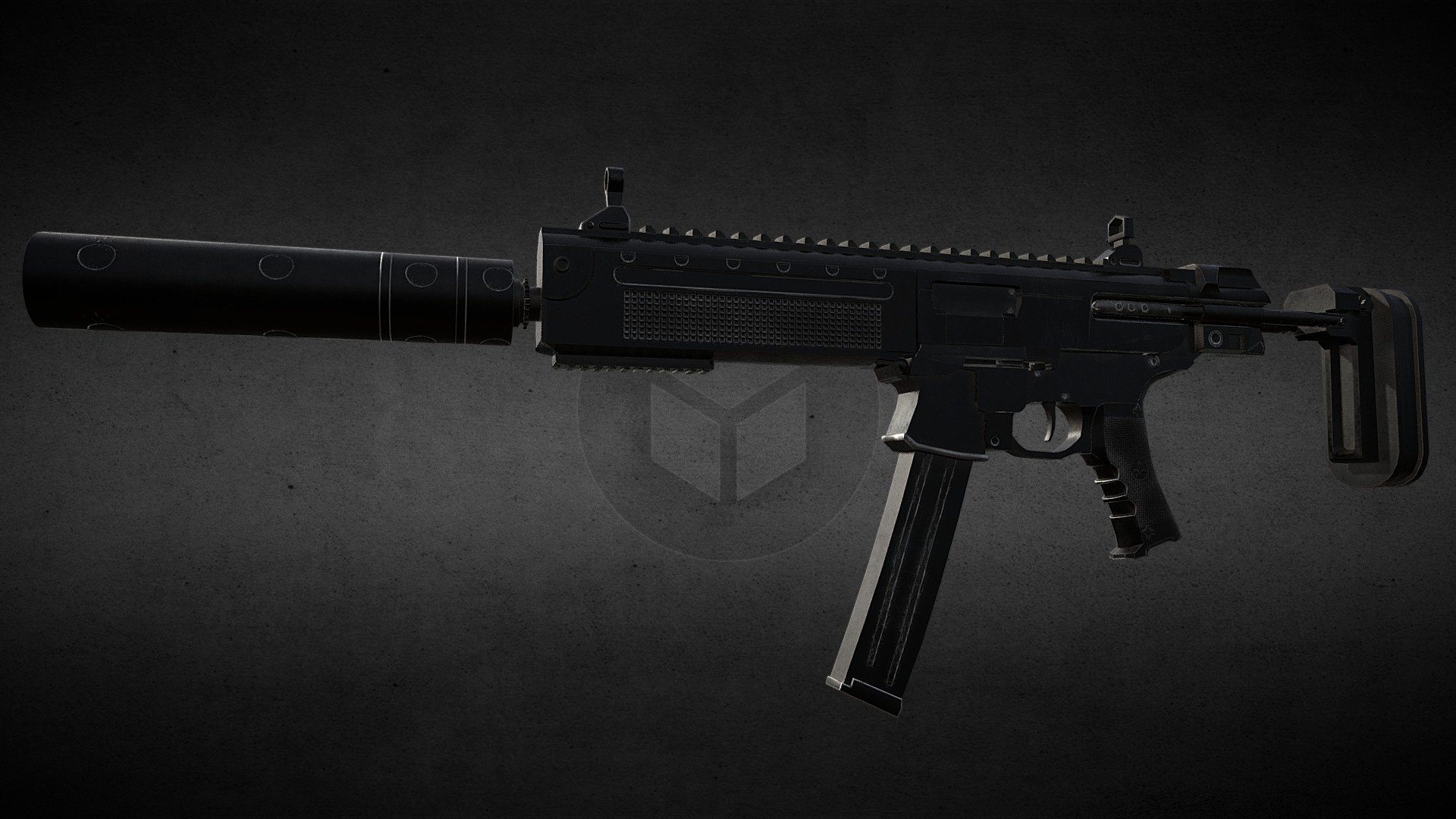 Ak-47 The Last Of Us Gun — Sketchfab embed 3D viewer