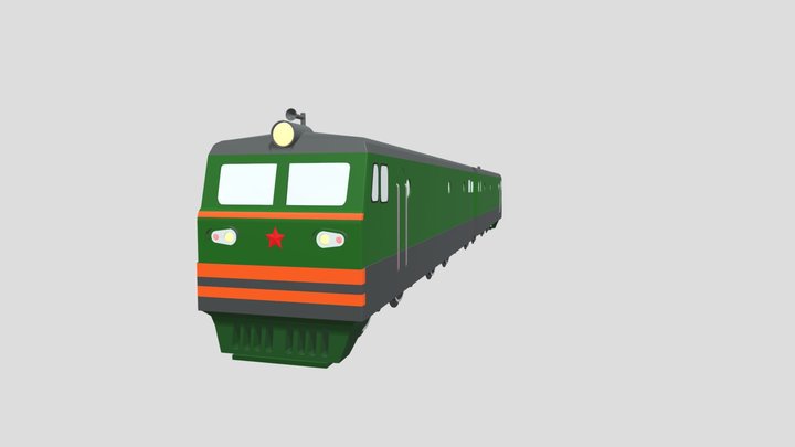 локомотив 3D Model