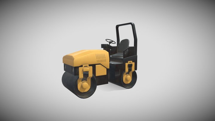 Vehicle Compactor 3D Model