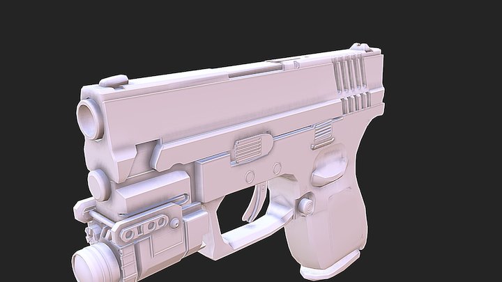 Springfield XD40 3D Model