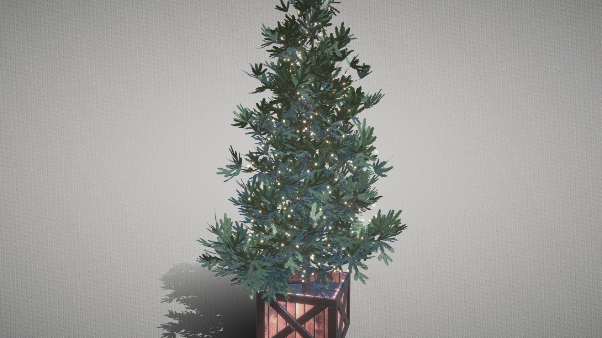 Christmas tree green - Buy Royalty Free 3D model by tochechka [53d8aa0 ...