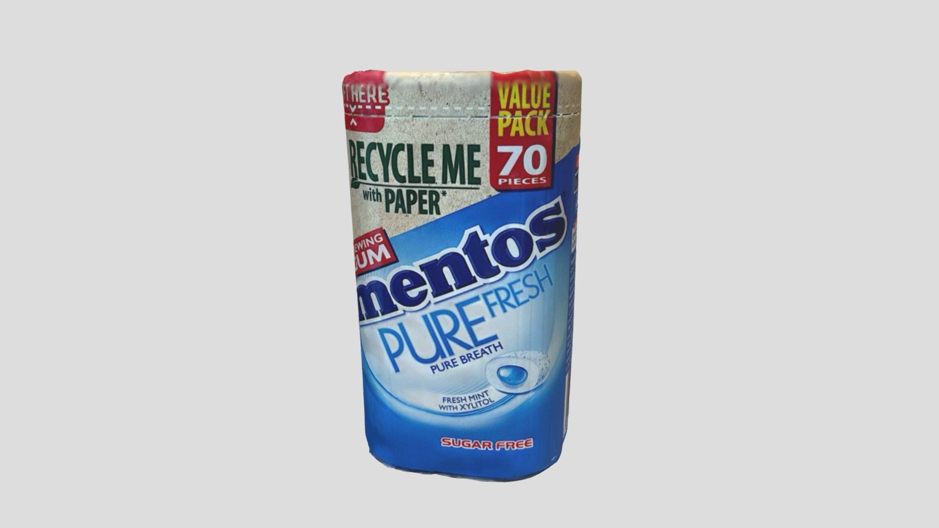 Mentos pure fresh - 3D model by Emmawijns [53d8c3a] - Sketchfab