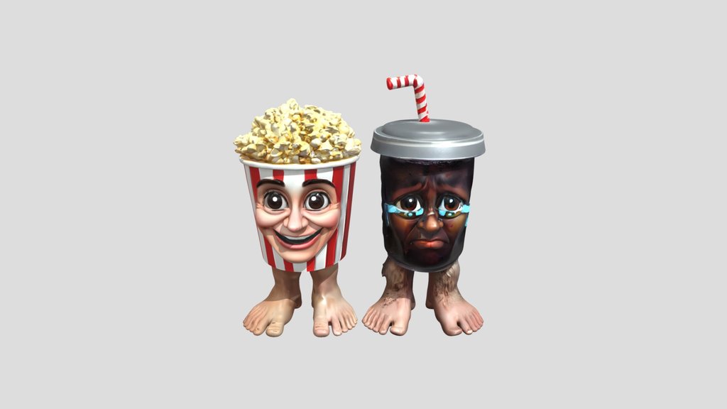 Anthropomorphic snack characters