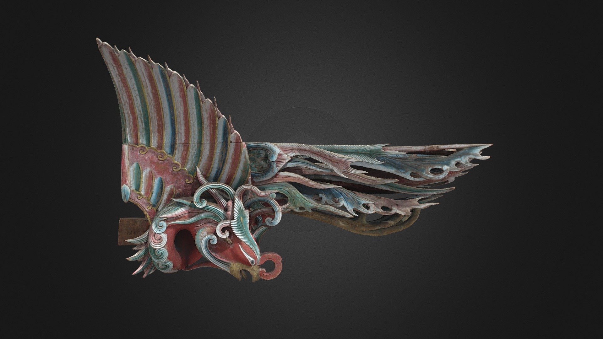 鳳凰插角 — Sketchfab embed 3D viewer