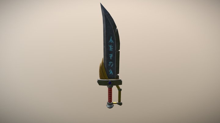 Sword of Lancer 3D Model