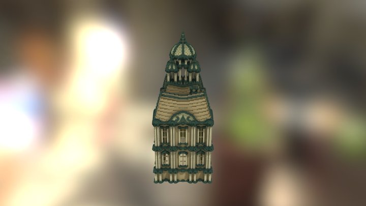 Baroque House 3D Model