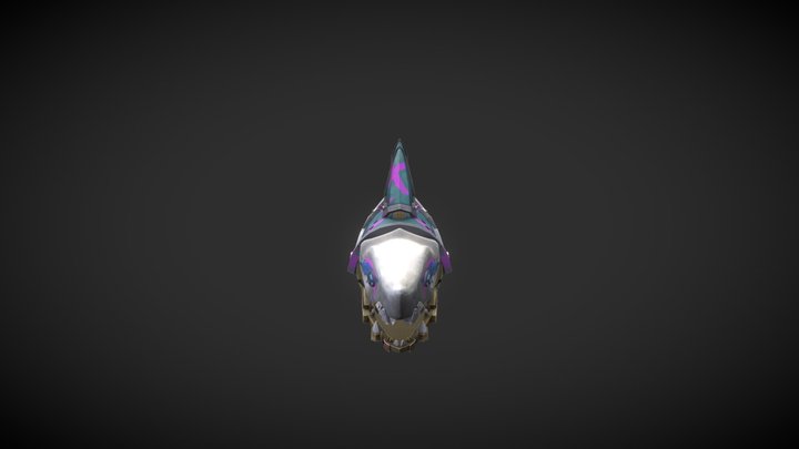 arcane jinx fishbone 3D Model