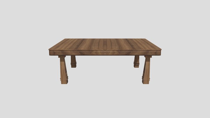 Table 3d 3D Model