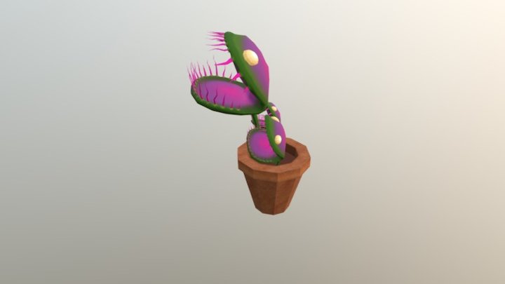 Carnivorous plant 3D Model