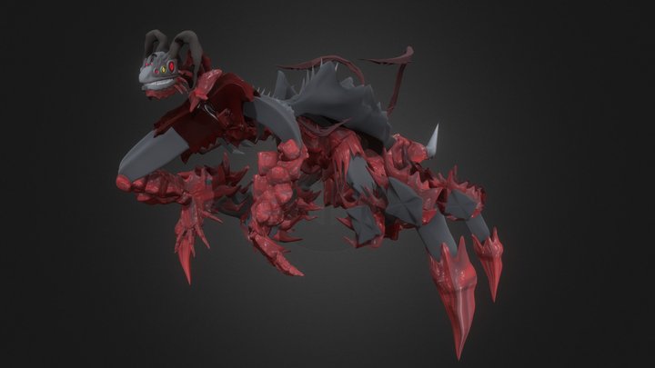 Murder Drones OC: Adam (Eldritch Form) 3D Model