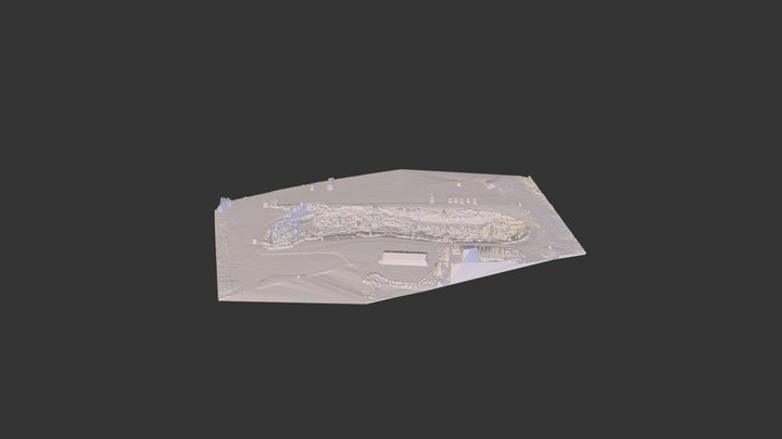 Parkerson Mill Creek Mesh 3D Model