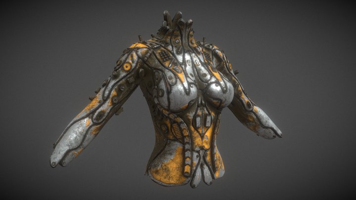 CYBERNETIC SUITS 3 3D Model