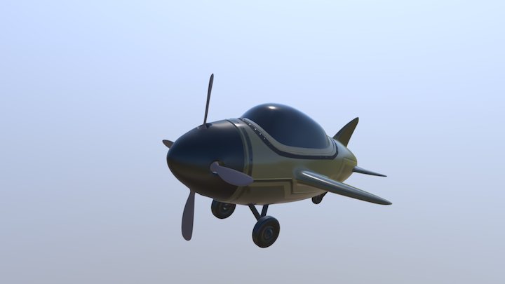 Avion 3D Model