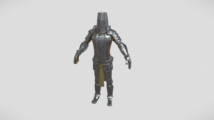 Кnight 3D Model