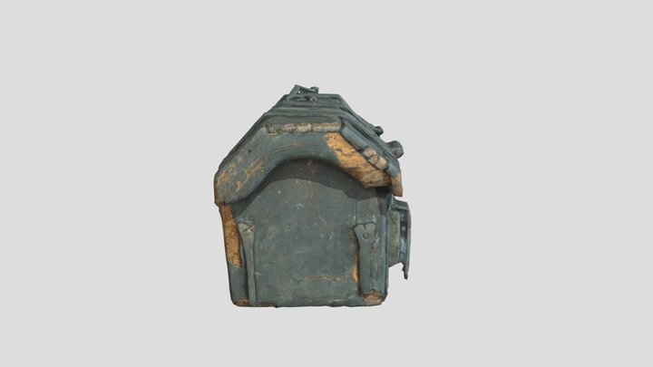 Cofre Outro lado 3D Model
