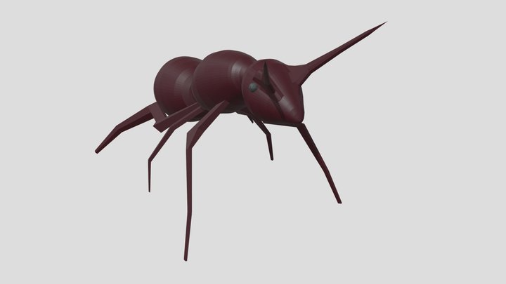 Red Ant 3D Model