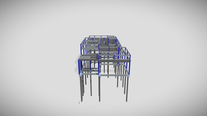 Projeto Estrutural - Vinicius Farah - Dez/2023 3D Model