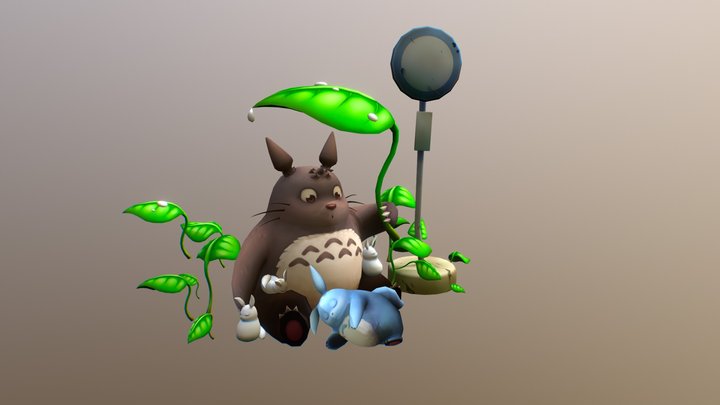 Totoro 3D Model