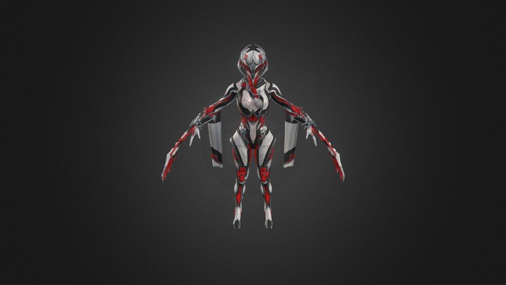 Garuda Visceral T-Pose 3D Model