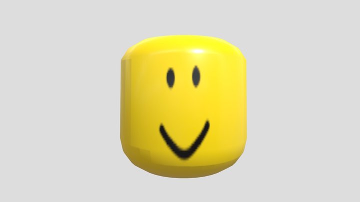 2006 Roblox Head 3D Model