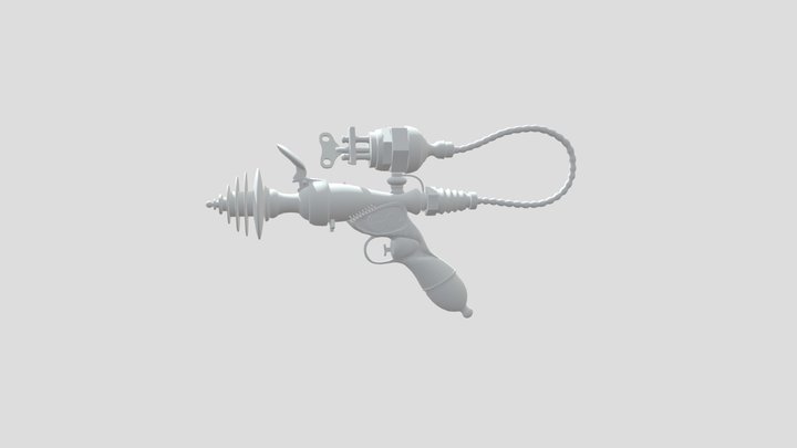 Exo_Pistol 3D Model