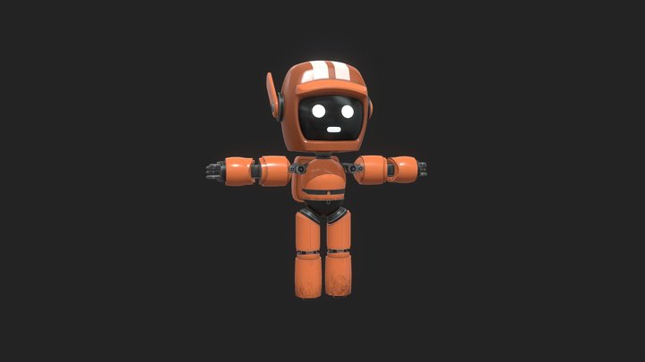 Love, Death , Robot 3D Model